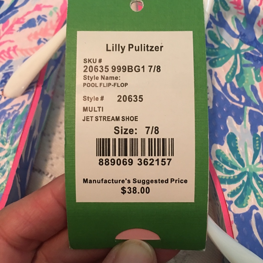 Lilly Pulitzer Flip Flops
